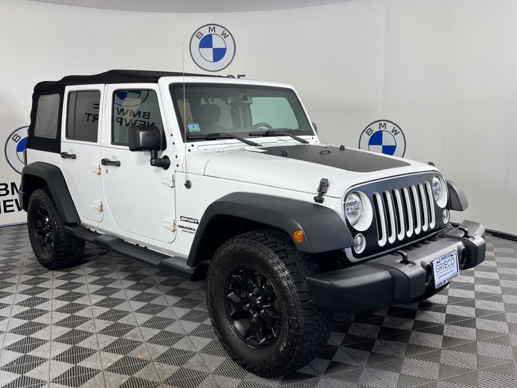 Used 2016 Jeep Wrangler Unlimited Sport w/ Quick Order Package 24S AWD/4WD image 1