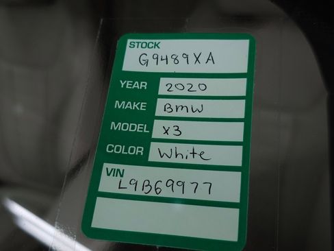 Used 2020 BMW X3 xDrive30i w/ Premium Package image 39