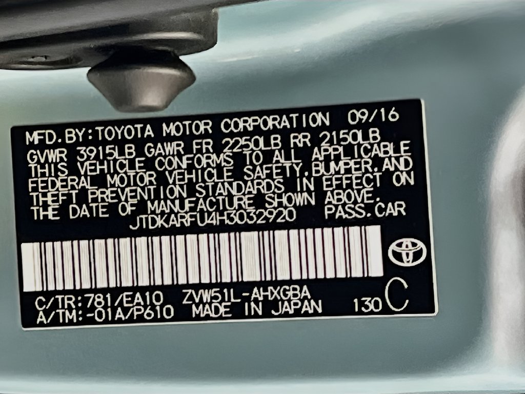 Used 2017 Toyota Prius Four w/ Premium Convenience Package FWD image 32