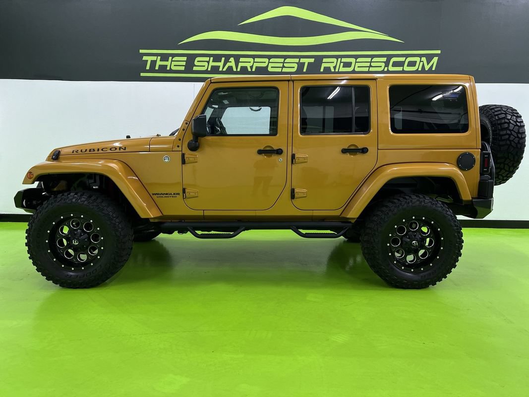Used 2014 Jeep Wrangler Unlimited Rubicon w/ Max Tow Package AWD/4WD image 6