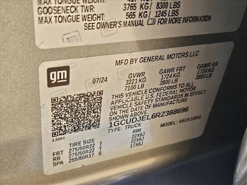 Used 2024 Chevrolet Silverado 1500 High Country w/ High Country Premium Package image 26