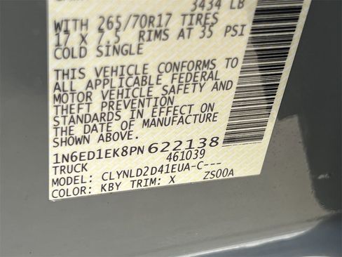 Used 2023 Nissan Frontier PRO-4X w/ Pro Convenience Package image 14