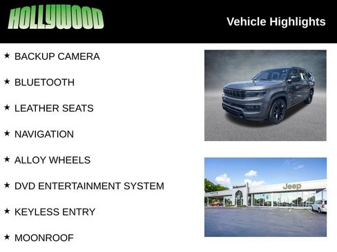 Certified 2024 Jeep Grand Wagoneer Series II Obsidian w/ Quick Order Packagew 28T AWD/4WD image 3