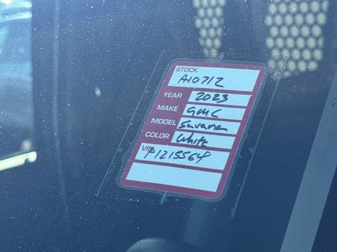 Used 2023 GMC Savana 2500 w/ Driver Convenience Package image 29