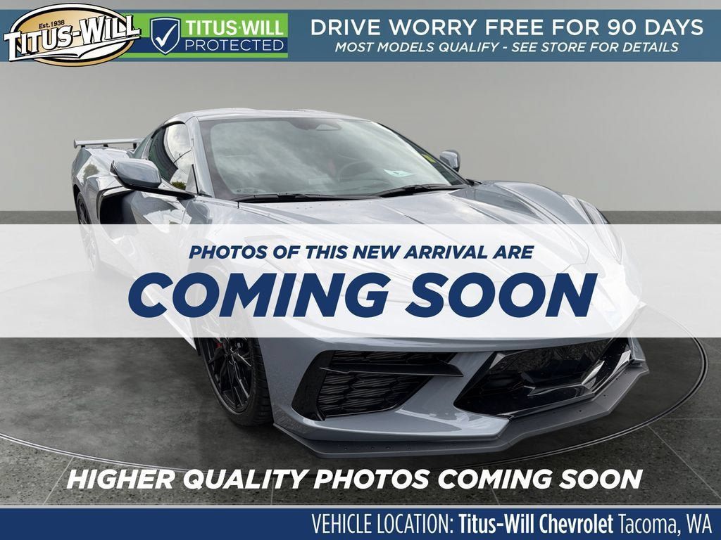 Used 2025 Chevrolet Corvette Stingray Preferred Cpe w/ Z51 Performance Package RWD image 1