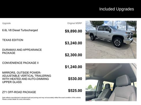 Used 2021 Chevrolet Silverado 2500 LT w/ Texas Edition image 5