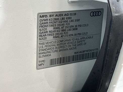 New 2026 Audi Q7 2.0T Premium AWD/4WD image 34