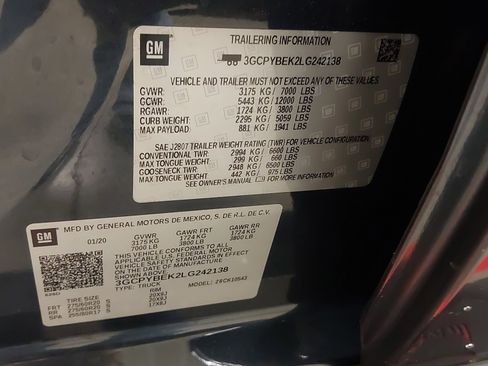 Used 2020 Chevrolet Silverado 1500 Custom w/ Custom Value Package image 34