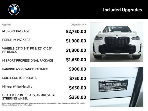 Certified 2025 BMW X5 xDrive40i w/ M Sport Package AWD/4WD image 4