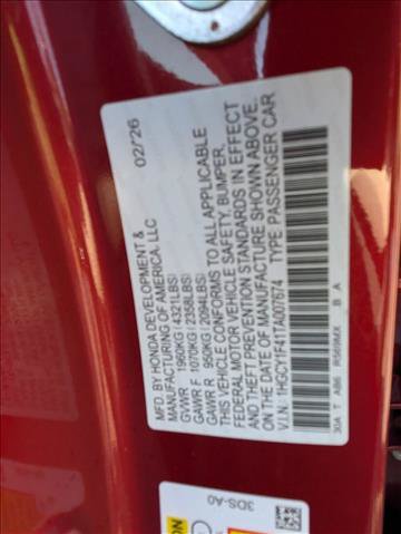 Used 2026 Honda Accord SE image 18