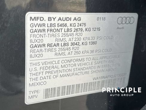 Used 2018 Audi Q5 2.0T Premium Plus w/ Premium Plus Package AWD/4WD image 34