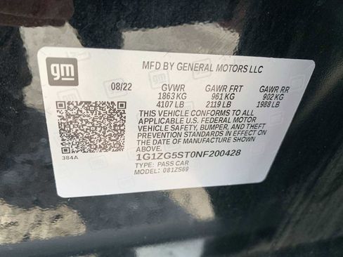 Used 2022 Chevrolet Malibu RS image 31