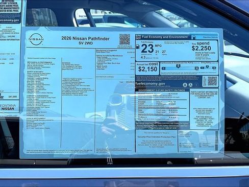 New 2026 Nissan Pathfinder SV FWD image 12