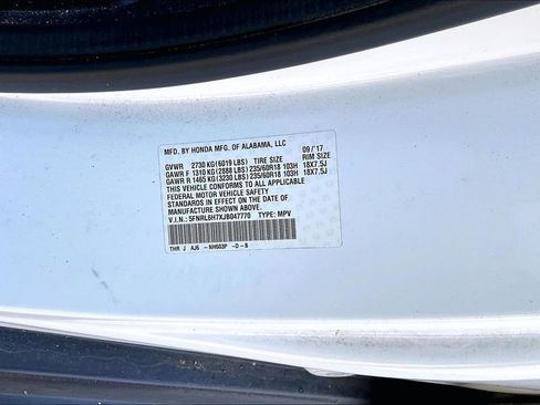 Certified 2018 Honda Odyssey EX-L image 14