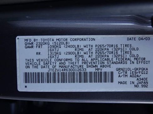 Used 2003 Toyota 4Runner SR5 image 46