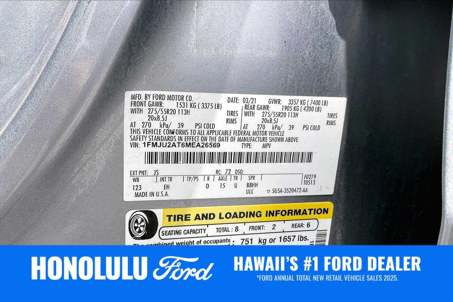 Used 2021 Ford Expedition Limited AWD/4WD image 20