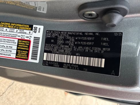 New 2026 Toyota Sienna XLE image 53