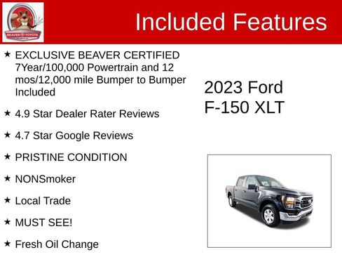 Used 2023 Ford F150 XLT AWD/4WD image 4