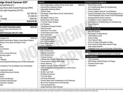 Used 2015 Dodge Grand Caravan SXT w/ Rear Park Assist Package
