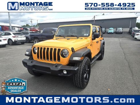 Used 2021 Jeep Wrangler Unlimited Sport AWD/4WD image 1