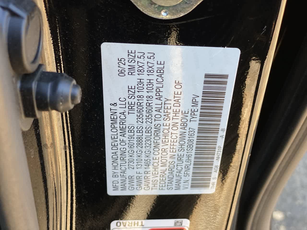 Used 2025 Honda Odyssey EX-L image 28