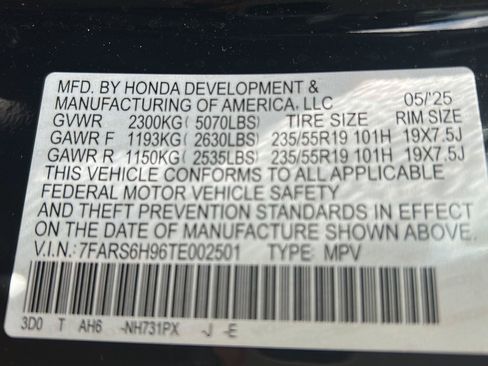 Used 2026 Honda CR-V Sport Touring image 35