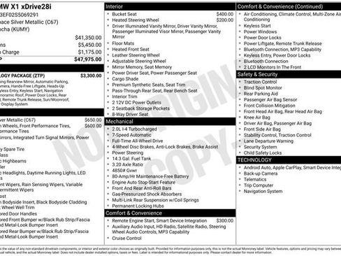 Certified 2025 BMW X1 xDrive28i image 40