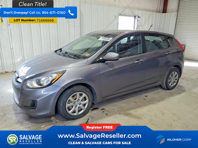 Used 2014 Hyundai Accent GS FWD image 1
