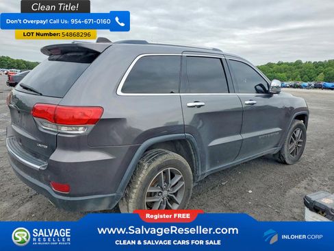 Used 2017 Jeep Grand Cherokee Limited AWD/4WD image 4