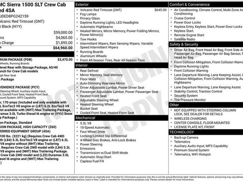 Used 2023 GMC Sierra 1500 SLT w/ SLT Premium Package AWD/4WD image 2