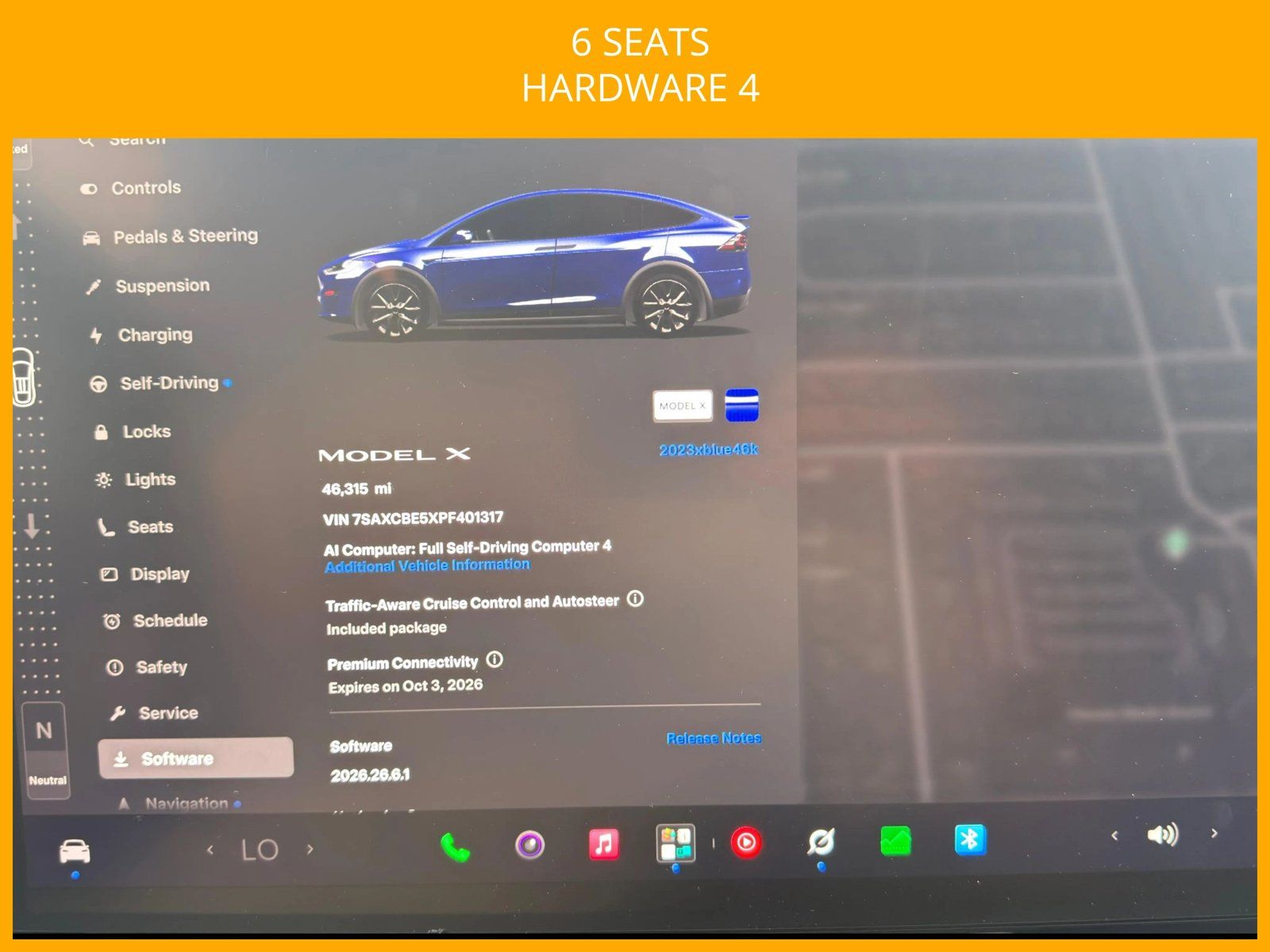 Used 2023 Tesla Model X AWD/4WD image 3