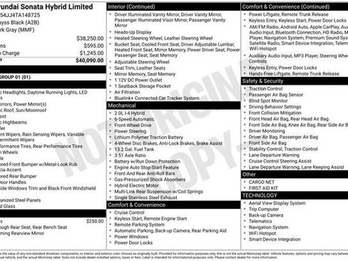 New 2026 Hyundai Sonata Limited image 5