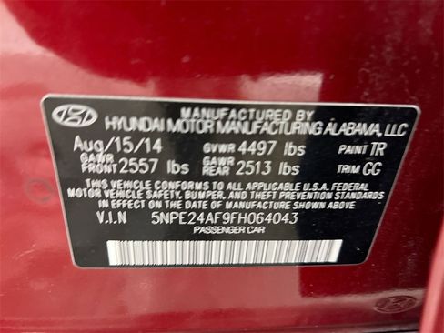 Used 2015 Hyundai Sonata SE image 26