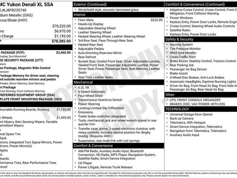 Used 2015 GMC Yukon XL Denali w/ Touring Package image 5