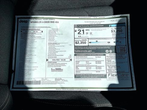 New 2026 Jeep Wrangler Unlimited Sport AWD/4WD image 13