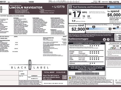New 2026 Lincoln Navigator L Black Label