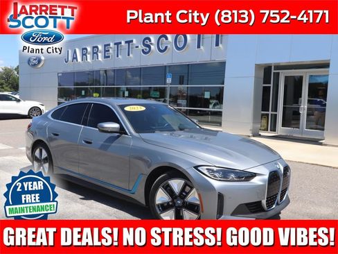 Used 2023 BMW i4 eDrive40 w/ Premium Package RWD image 1