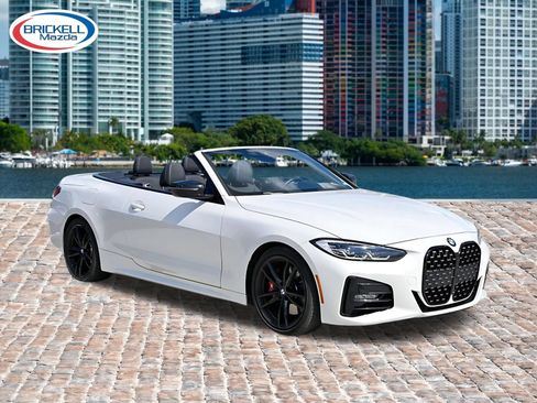 Used 2021 BMW 430i Convertible w/ M Sport Package RWD image 4