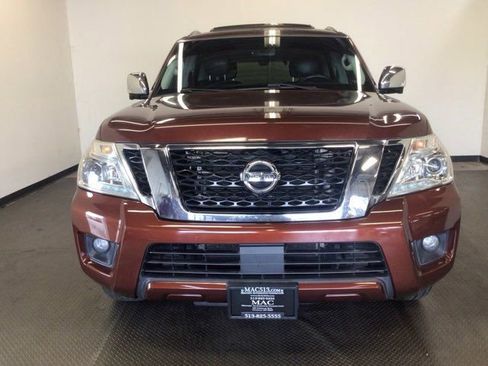 Used 2018 Nissan Armada Platinum w/ Captain Seat Package AWD/4WD image 2