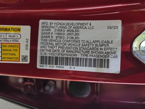 Certified 2023 Honda Accord Touring image 31