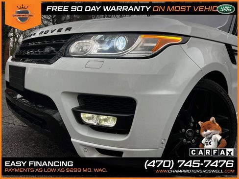 Used 2017 Land Rover Range Rover Sport HSE Dynamic image 3