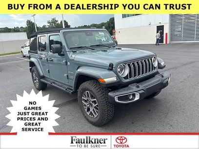 Used 2024 Jeep Wrangler Unlimited Sahara w/ Technology Group
