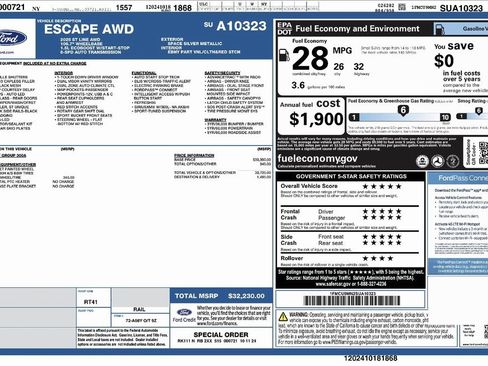 Used 2025 Ford Escape ST-Line image 34