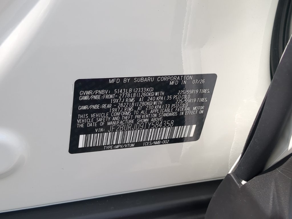 New 2026 Subaru Outback Touring XT AWD/4WD image 35