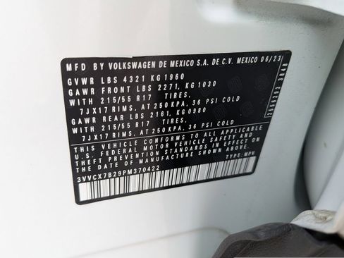 Used 2023 Volkswagen Taos S FWD image 33