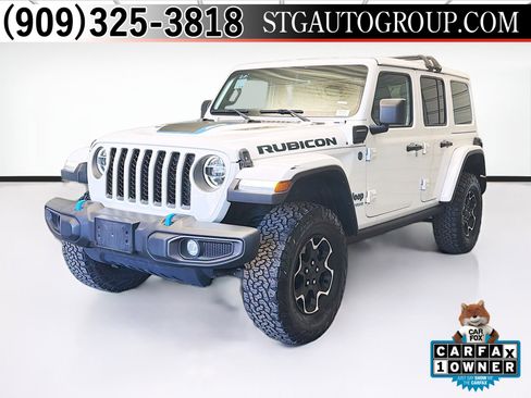 Used 2021 Jeep Wrangler Unlimited Rubicon 4xe w/ Cold Weather Group image 1