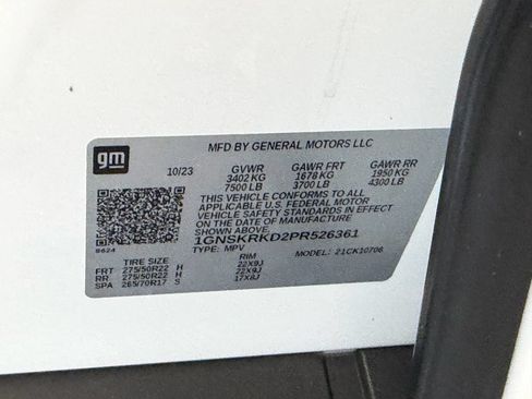 Used 2023 Chevrolet Tahoe RST w/ Luxury Package AWD/4WD image 17