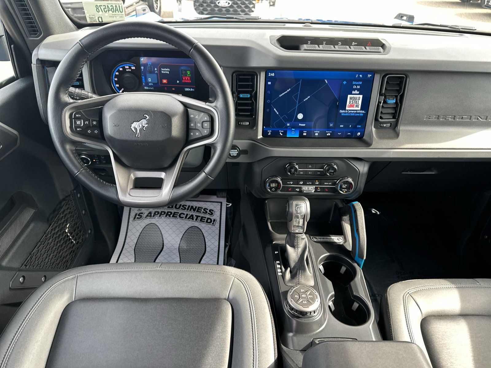 Used 2024 Ford Bronco Black Diamond w/ Sasquatch Package AWD/4WD image 17