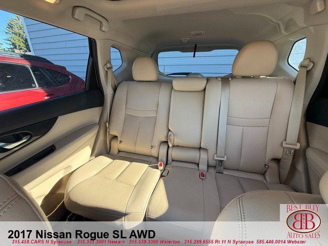 Used 2017 Nissan Rogue SL w/ SL Premium Package AWD/4WD image 24