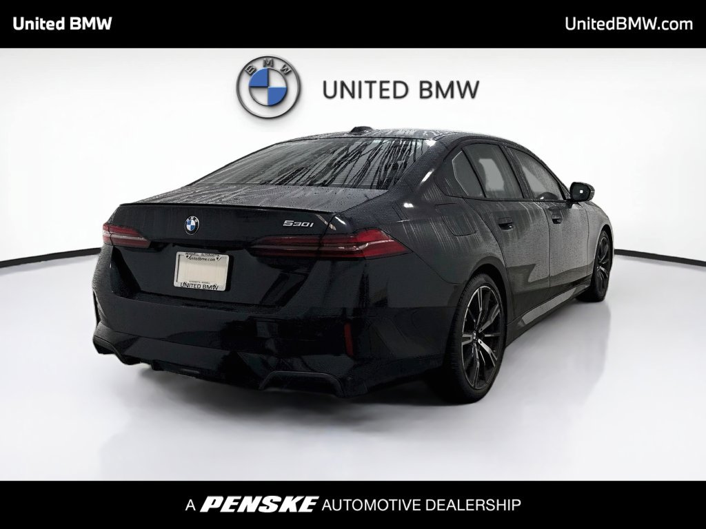 Certified 2024 BMW 530i w/ M Sport Package RWD image 5
